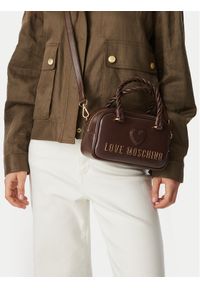 Love Moschino - LOVE MOSCHINO Torebka JC4134PP1PL1130A Brązowy. Kolor: brązowy. Materiał: skórzane #1