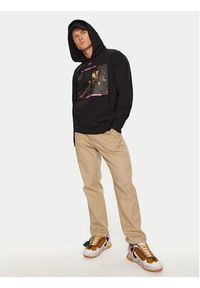 OFF-WHITE - Off-White Bluza OMBB097S23FLE0031034 Czarny Regular Fit. Kolor: czarny. Materiał: bawełna #3
