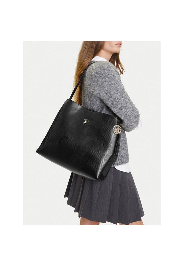 Torebka Beverly Hills Polo Club. Kolor: czarny