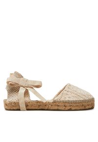 Manebi Espadryle Yucatan Flat Valenciana Espadrilles G 0.3 P0 Beżowy. Kolor: beżowy. Materiał: materiał