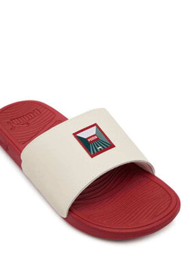 Puma Klapki Cool Cat 2.0 400678 01 Écru. Materiał: skóra