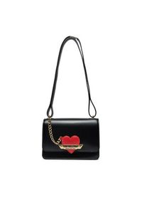 Love Moschino - LOVE MOSCHINO Torebka JC4139PP1LLM1000 Czarny. Kolor: czarny. Materiał: skórzane #3