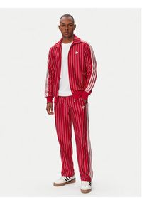 Adidas - adidas Spodnie dresowe Firebrid Pinstripes Track KR7230 Czerwony Regular Fit. Kolor: czerwony. Materiał: syntetyk #2