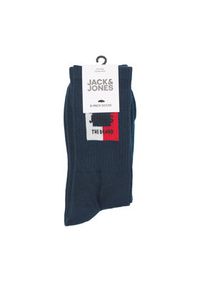 Jack & Jones - Jack&Jones Zestaw 5 par wysokich skarpet męskich 12237458 Kolorowy. Materiał: bawełna. Wzór: kolorowy #4