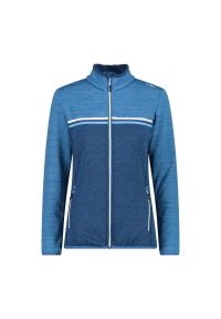 Damski polar CMP. Kolor: niebieski. Materiał: polar. Sport: turystyka piesza #1