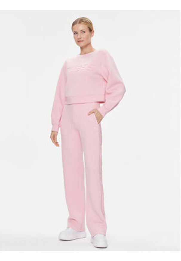 Guess Bluza Cindra V3BQ15 K7UW2 Różowy Regular Fit. Kolor: różowy. Materiał: wiskoza