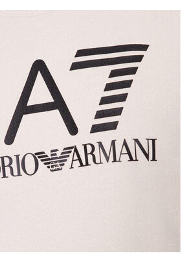 EA7 Emporio Armani Bluza 6RPM16 PJSLZ 1716 Écru Regular Fit. Materiał: bawełna