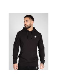 GORILLA WEAR - Bluza fitness męska Gorilla Wear Palmer Hoodie z kapturem. Typ kołnierza: kaptur. Kolor: czarny. Sport: fitness #1