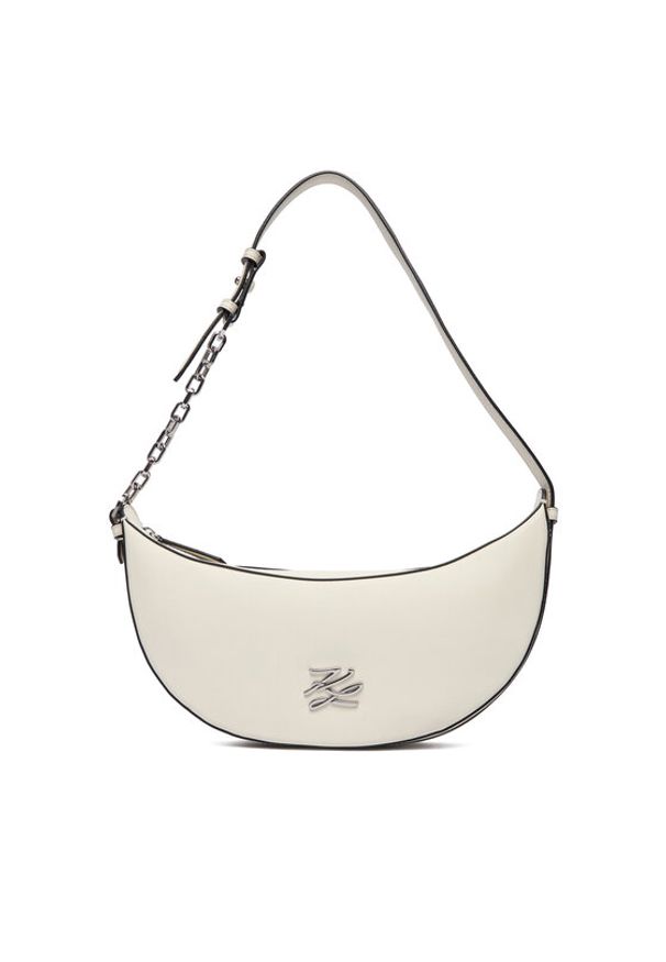 Karl Lagerfeld - KARL LAGERFELD Torebka B1W30236 Biały. Kolor: biały. Materiał: skórzane