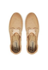 Manebi Espadryle K 1.1 KW Beżowy. Kolor: beżowy. Materiał: skóra, zamsz #6