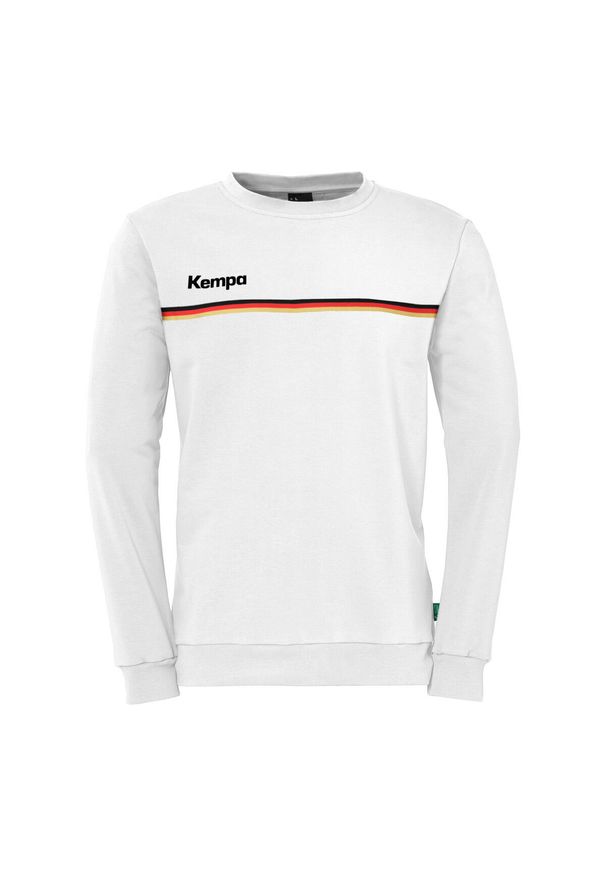 KEMPA - Bluza Allemagne Kempa. Kolor: biały. Sport: piłka ręczna