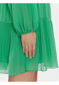 Liu Jo Sukienka codzienna MA4106 T5975 Zielony Regular Fit. Okazja: na co dzień. Kolor: zielony. Materiał: syntetyk. Typ sukienki: proste. Styl: casual #4
