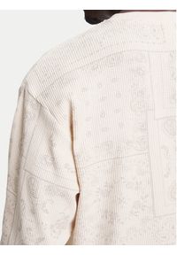 Karl Kani Bluza Signature Paisley Waffle PD00005328 Beżowy Regular Fit. Kolor: beżowy. Materiał: bawełna. Wzór: paisley #3