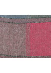 Lekki Szalik Wiosenno-Jesienny - Teer - Stonowana Kolorystyka, Duża Krata. Okazja: na spacer. Kolor: wielokolorowy. Materiał: poliester. Sezon: wiosna, jesień. Styl: elegancki #3