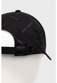 Karl Lagerfeld czapka 521123.805621 kolor czarny wzorzysta. Kolor: czarny #3