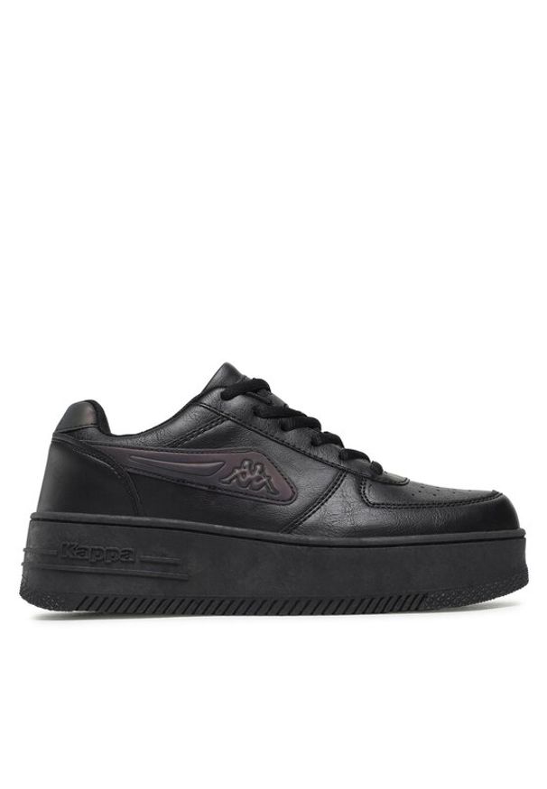 Kappa Sneakersy 243001GC Czarny. Kolor: czarny. Materiał: skóra