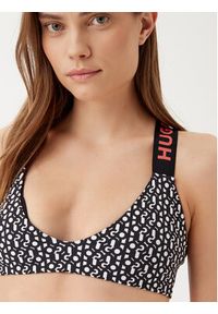 Hugo - HUGO Góra od bikini Monogram 50534948 Czarny. Kolor: czarny. Materiał: syntetyk #7