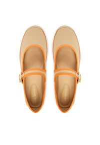 TOMMY HILFIGER - Tommy Hilfiger Espadryle Buckle Maryjane Espadrille FW0FW09239 Beżowy. Kolor: beżowy. Materiał: materiał #2