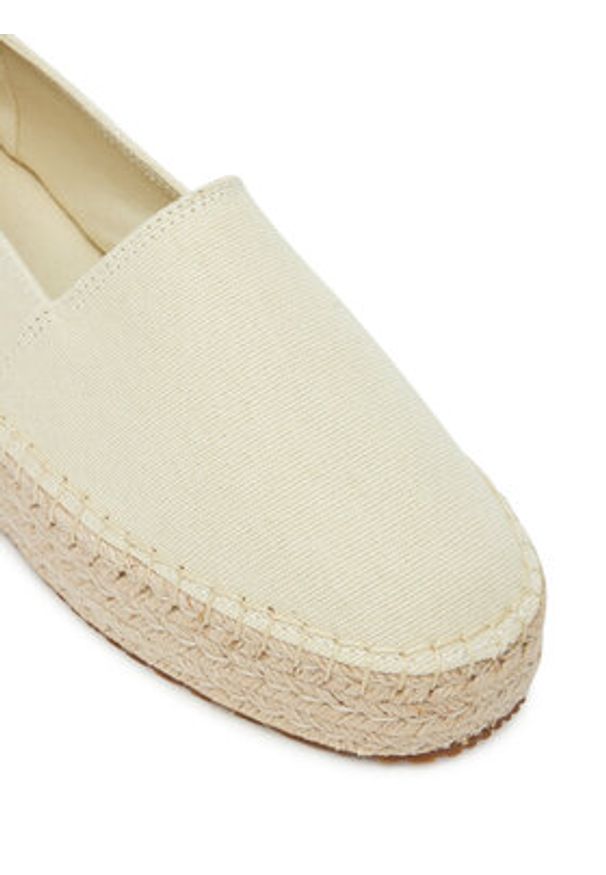 Calvin Klein Jeans Espadryle Platform Espadrille Ml Cs YW0YW01871 Beżowy. Kolor: beżowy. Materiał: materiał. Obcas: na platformie