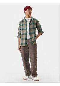 Quiksilver Koszula Motherfly Plaid EQYWT04642 Kolorowy Regular Fit. Materiał: bawełna. Wzór: kolorowy #5