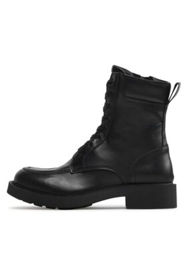 Simple Botki SL-50-02-000099 Czarny. Kolor: czarny. Materiał: skóra