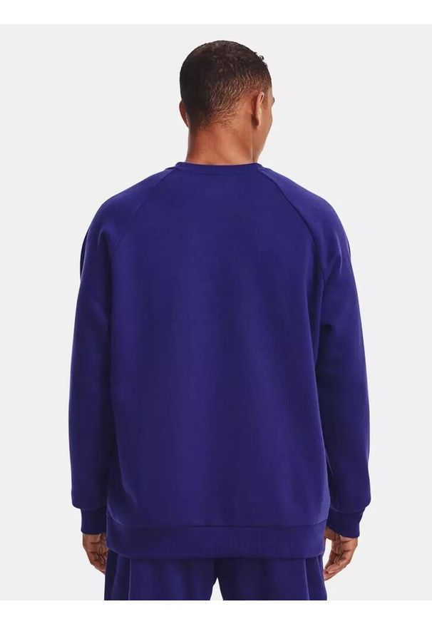 Bluza męska Under Armour Rival Fleece Crew. Kolor: niebieski. Sport: fitness