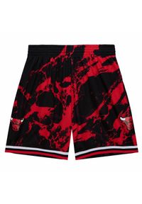 Spodenki Mitchell & Ness Team Marble NBA Swingman Chicago Bulls 1997. Kolor: czarny. Sport: koszykówka #1