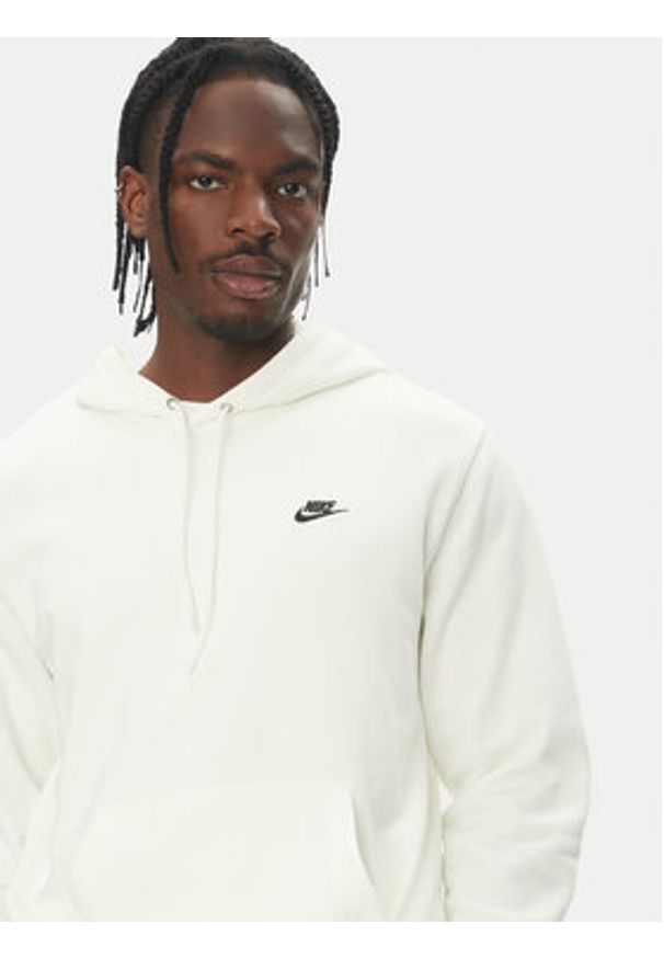 Nike Bluza FN3866 Écru Regular Fit. Materiał: bawełna