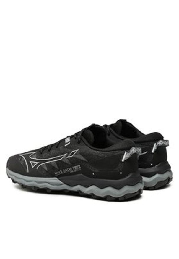 Mizuno Buty do biegania Wave Daichi 7 Gtx J1GK2256 Czarny. Kolor: czarny. Materiał: materiał. Model: Mizuno Wave