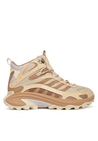 Merrell Trekkingi Moab Speed 2 Mid GORE-TEX J038822 Beżowy. Kolor: beżowy. Materiał: materiał