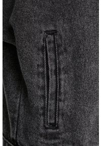 Answear Lab kurtka jeansowa damska kolor czarny przejściowa oversize. Kolor: czarny. Materiał: jeans. Styl: wakacyjny #4