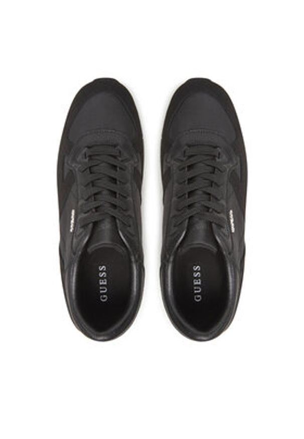 Guess Sneakersy FMTTRE FAB12 Czarny. Kolor: czarny. Materiał: zamsz, skóra