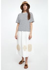 Weekend Max Mara - T-shirt damski w paski Multid WEEKEND MAX MARA. Wzór: paski