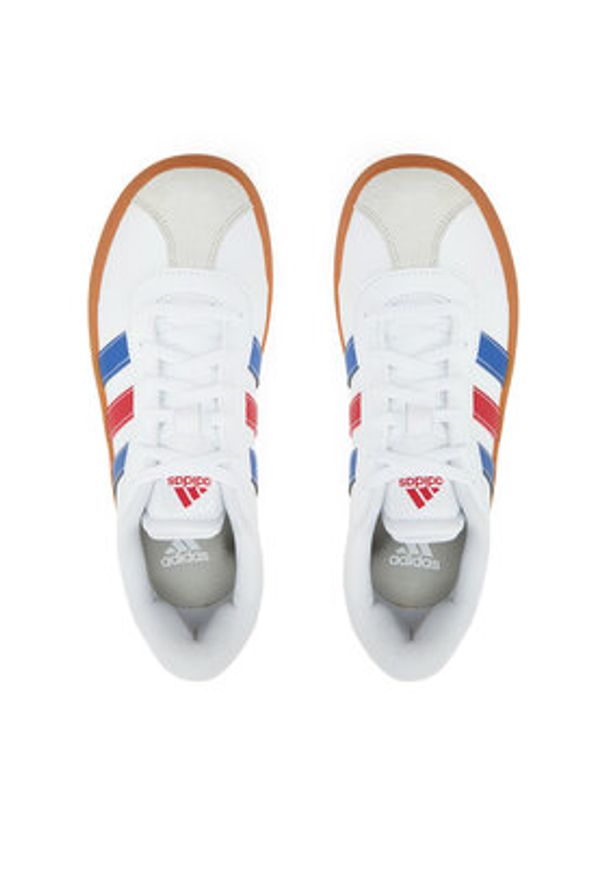 Adidas - adidas Sneakersy VL Court 3.0 JH8721 Biały. Kolor: biały. Materiał: skóra