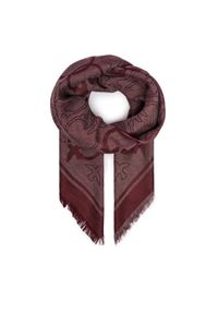 Pinko - PINKO Chusta 106017 A2ZH Bordowy. Kolor: czerwony. Materiał: wiskoza