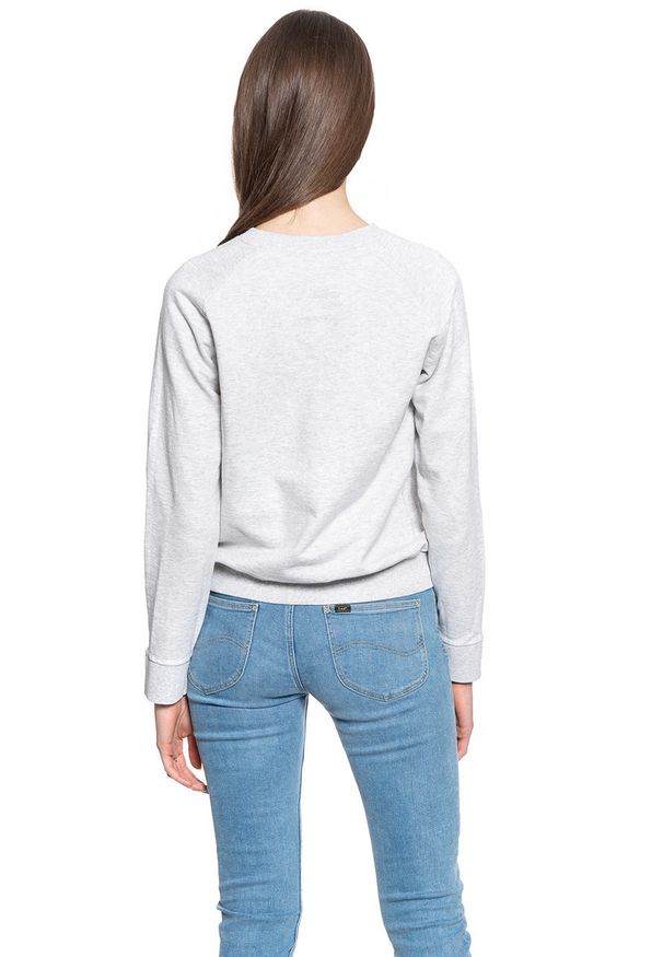 Lee - LEE CREW SWEATSHIRT SHARP GREY MELE L53KBR03 112112371