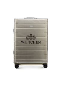 Wittchen - Zestaw walizek z aluminium złoty. Kolor: złoty. Materiał: guma #7