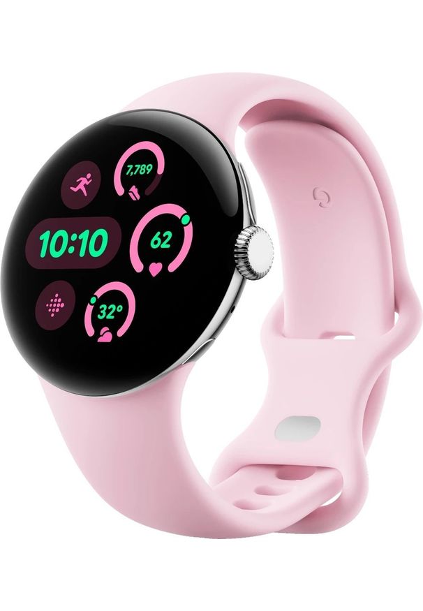 GOOGLE - Smartwatch Google Pixel Watch 3 (41mm) WiFi rose quartz. Rodzaj zegarka: smartwatch