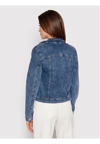 only - ONLY Kurtka jeansowa Tia 15170682 Granatowy Regular Fit. Kolor: niebieski. Materiał: jeans, bawełna