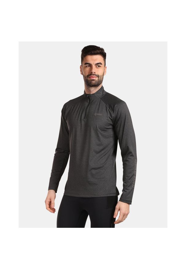 Koszulka z długim rękawem męska funkcjonalna Kilpi GIMI-M. Kolor: czarny. Długość rękawa: długi rękaw. Długość: długie. Sport: bieganie