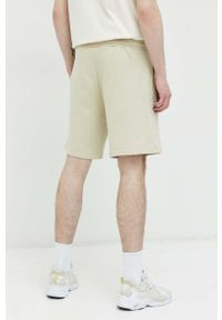 Superdry szorty bawełniane kolor zielony. Kolor: zielony. Materiał: bawełna. Wzór: nadruk #4