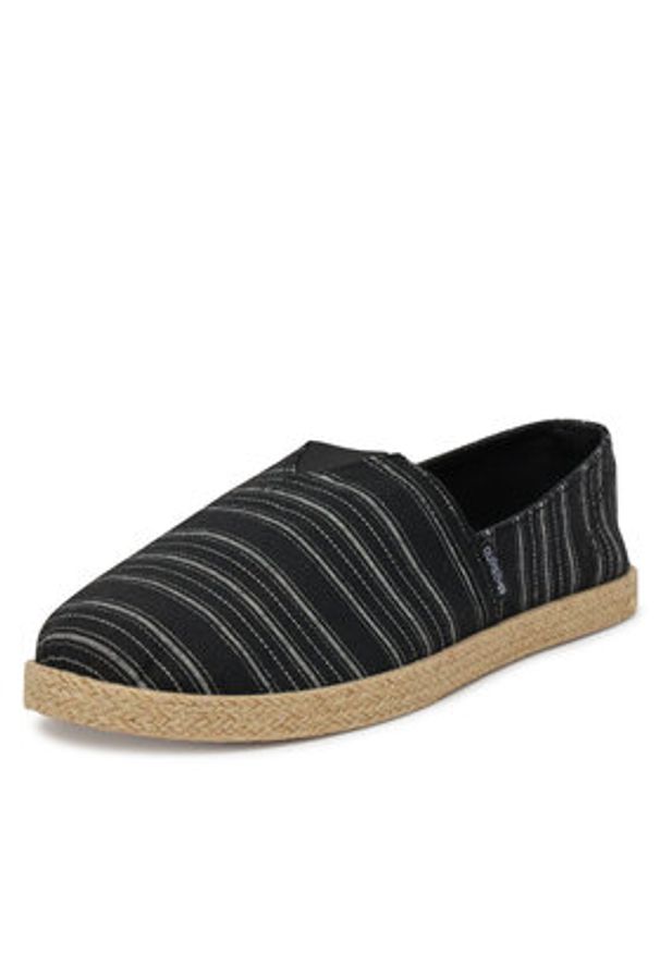 Quiksilver Espadryle WAVESTRIDE-01 Czarny. Kolor: czarny. Materiał: materiał