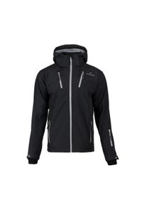 Bergson - Kurtka softshell męska Vara SS. Kolor: szary. Materiał: softshell. Sport: turystyka piesza #1