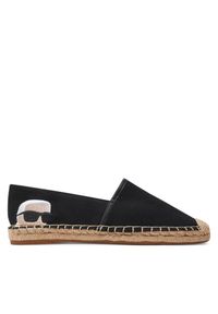 Karl Lagerfeld - Espadryle KARL LAGERFELD. Kolor: czarny #1