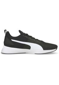 Puma - Buty do biegania męskie PUMA Flyer Runner Mesh. Kolor: biały, wielokolorowy, czarny. Materiał: guma, materiał, syntetyk