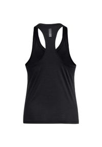Tank top do biegania damski Under Armour Launch Singlet. Kolor: czarny. Sport: fitness
