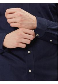 Polo Ralph Lauren Koszula 710899386003 Granatowy Slim Fit. Typ kołnierza: polo. Kolor: niebieski. Materiał: bawełna