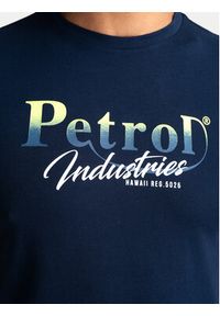 Petrol Industries T-Shirt M-1040-TSR634 Granatowy Regular Fit. Kolor: niebieski. Materiał: bawełna #4