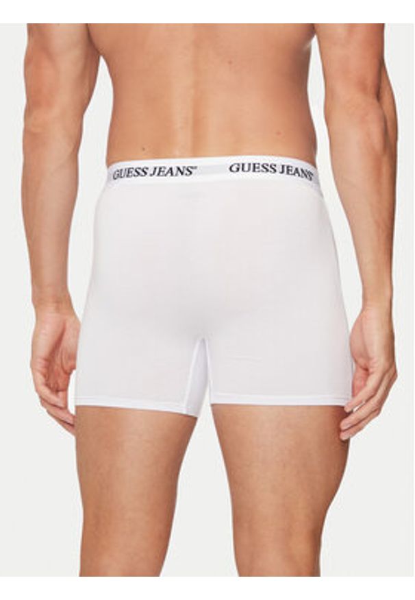 Guess Jeans Bokserki M4BZ42 KBF92 Biały. Kolor: biały