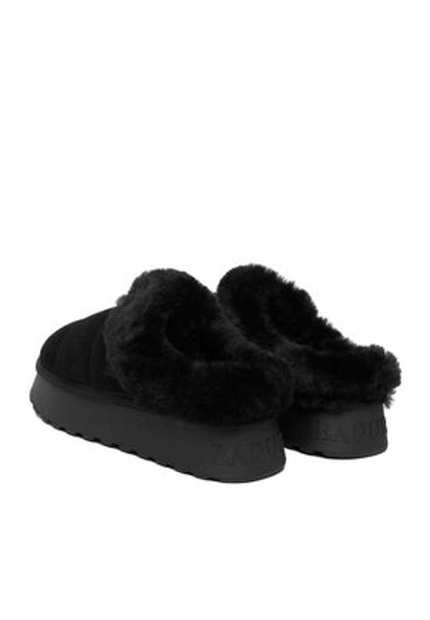 Badura Śniegowce EO-CORA-TS6301-01 Czarny. Kolor: czarny. Materiał: skóra, zamsz